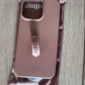 Loopy Case Set- Brown and Smiley Faces